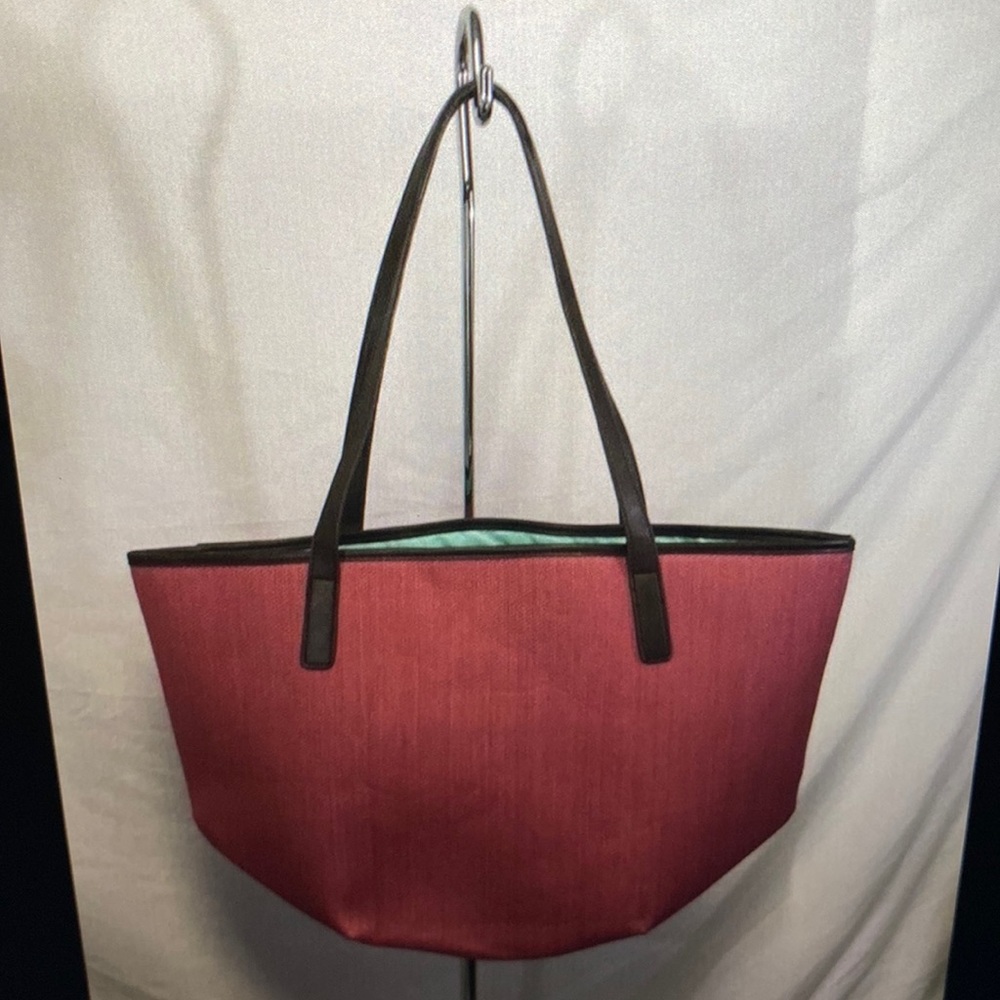 Neiman Marcus Woven Tote Beach Bag